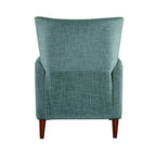 Comfy Manual Recliner with Wood Base