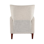 Comfy Manual Recliner with Wood Base