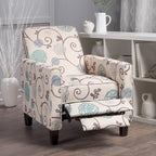 Darvis Clubsessel mit Blumenmuster und Liegefunktion