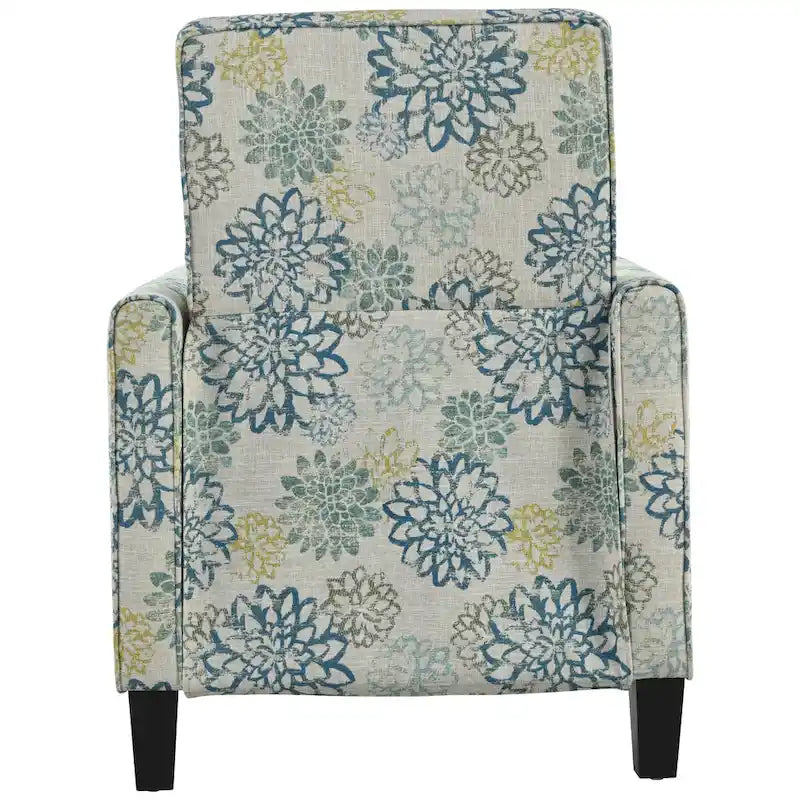 Darvis Clubsessel mit Blumenmuster und Liegefunktion
