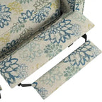 Darvis Clubsessel mit Blumenmuster und Liegefunktion