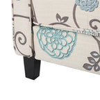 Darvis Clubsessel mit Blumenmuster und Liegefunktion