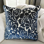 White Fabric Upholstered Rolled Arms Tufted Sofa