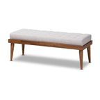 Stoffbank im Mid-Century-Stil