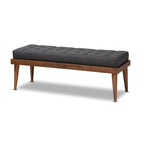 Stoffbank im Mid-Century-Stil