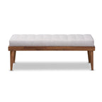 Stoffbank im Mid-Century-Stil