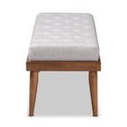 Stoffbank im Mid-Century-Stil