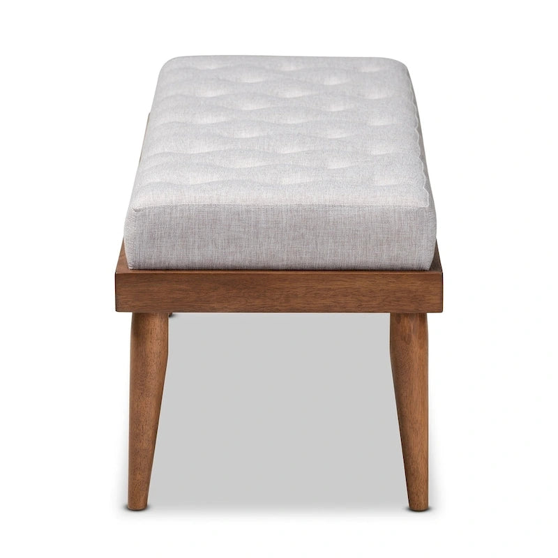 Stoffbank im Mid-Century-Stil