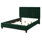 Letto queen Teagan con trapuntatura a canali