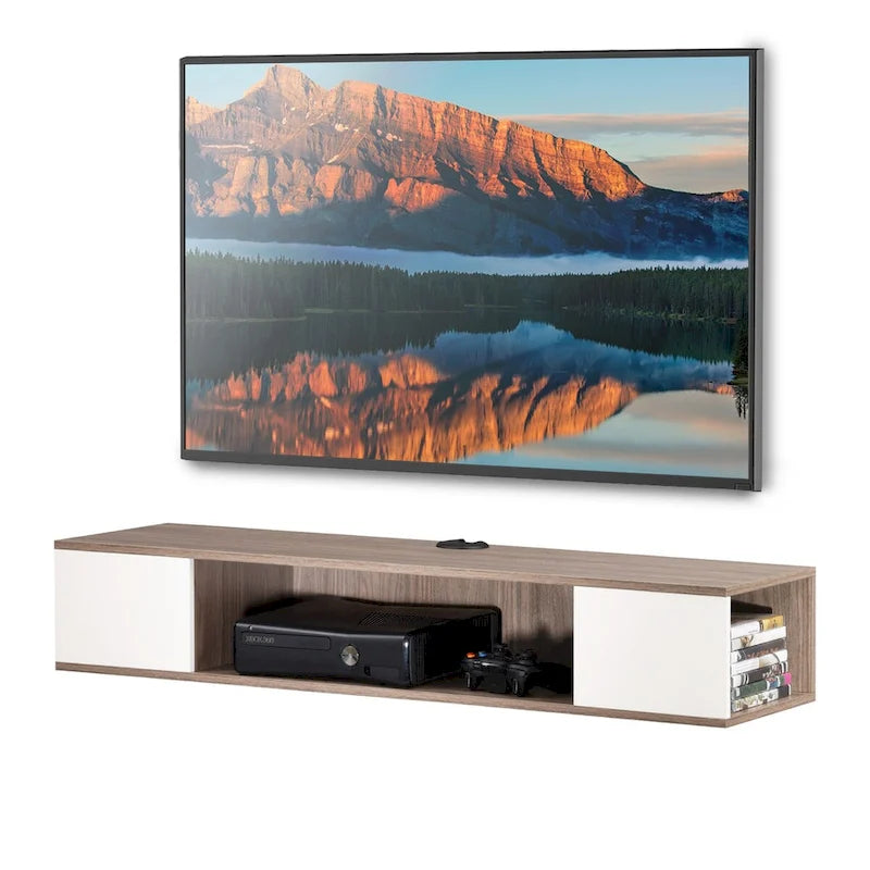 Floating TV Stand Entertainment Center Media Console TV Shelf - 39.4