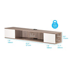 Schwebendes TV-Möbel, Entertainment-Center, Medienkonsole, TV-Regal - 39.4